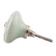 Sage Green Ceramic Flower Cabinet Knobs Online